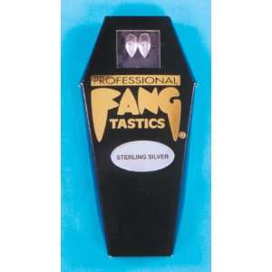  Costumes For All Occasions EA78 Fangs Sterling Silver 