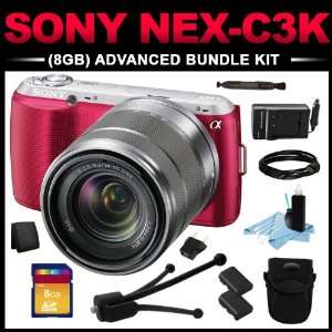  Sony Alpha NEX C3K (Pink) 16MP Compact Interchangeable 