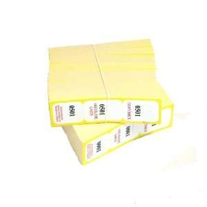  Yellow Triplicate Coat Check Tickets Toys & Games