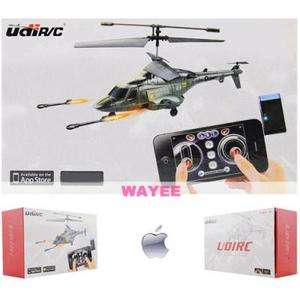 Udirc MISSILE LAUNCHING iphone iPod Touch Control RC AirWolf 