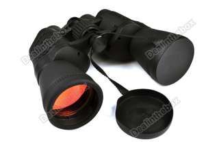 50*50 Zoom Camping Outdoor Tourism Telescope Jumelles Binoculars Black 