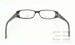 Christian Dior Black And White Houndstooth Small Frame Eyeglasses CD 