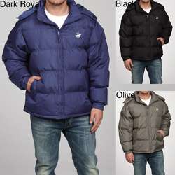 Beverly Hills Polo Club Mens Solid Puffy Coat  