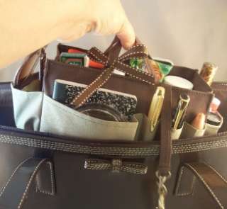   Lot 6 pcs In Purse Bag Handbag Tote Large Organizer Insert Jolie Gifts