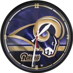  St Louis Rams   Logo Clock NFL Pro Football