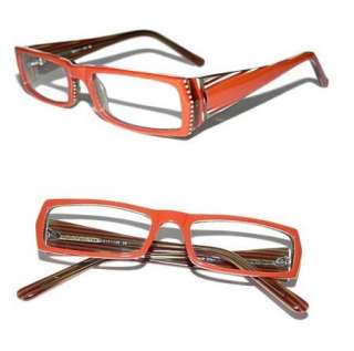 FASHION OPTICAL FRAMES with CLEAR LENS and HARD CASE  