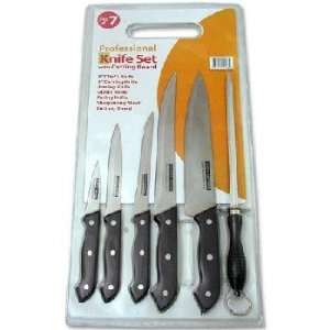 Pack professional knife set with cutting board (Wholesale in a pack 