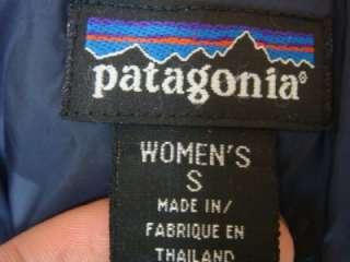 VINTAGE PATAGONIA BURGANDY PADED MOUNTAIN PARKA SZ WOMENS SMALL 