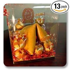 Chinese New Year Fortune Cookie Gift Box Grocery & Gourmet Food