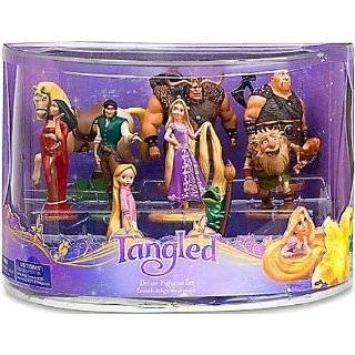   9Piece Figurine Set Rapunzel, Flynn, Pascal, Maximus, Toddler