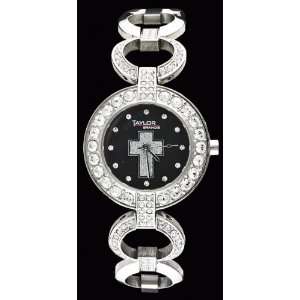  Western Edge by Taylor Brands Ladies CZ Cross Toggle Watch 