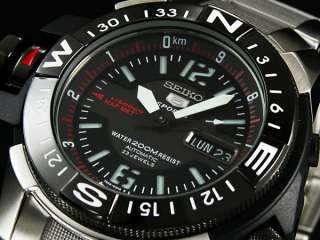 Seiko Men Atlas Automatic Diver Black 200m Watch Skz229 Skz229k1 
