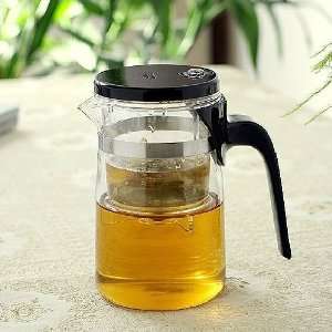  SAMA 500ml Tea Maker Clear Glass Gongfu Teapot Infuser 