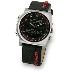 Buffalo Fast Track Mens Leather Watch  