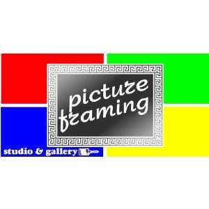  3x6 Vinyl Banner   Picture Framing Generic Everything 