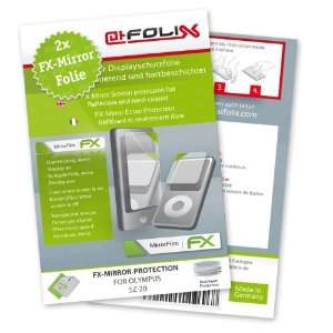 atFoliX FX Mirror Stylish screen protector for Olympus SZ 20 / SZ20 