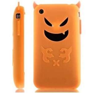   Orange Devil Case for Apple iPhone 3G, 3GS Cell Phones & Accessories
