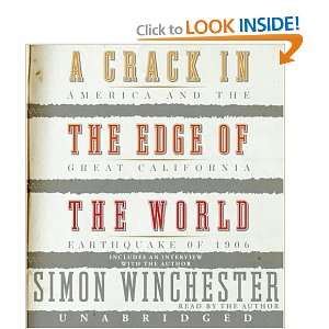 Crack in the Edge of the World CD Simon Winchester 9780060823870 