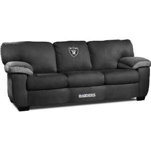  Oakland Raiders Classic Fabric Baseline Sofa