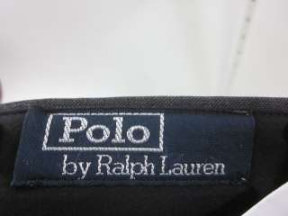 POLO BY RALPH LAUREN Dark Gray Straight Leg Pants Sz 33  