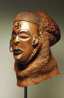 chokwe tschokwe mask, artenegro, african art, congo, angola, tribal 