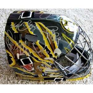  Boston Bruins Autographed / Signed Goalie Mask 