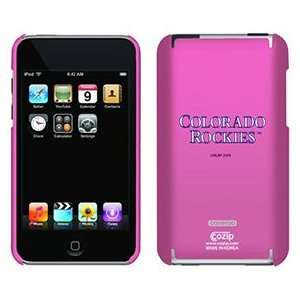  Colorado Rockies Text on iPod Touch 2G 3G CoZip Case 