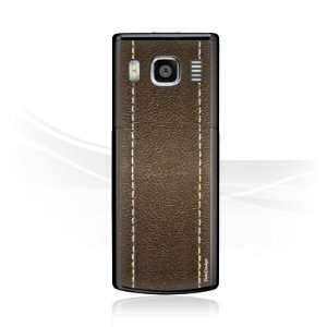  Design Skins for Nokia 6500 classic   Brown Leather Design 