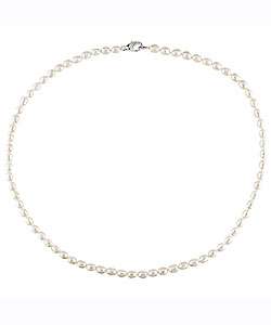 Cultured Freshwater Pearl Necklace 4 5mm/ 18in (MSRP 49.99 