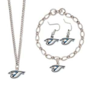 Toronto Blue Jays Official Logo Silver Jewelry Gift Set  