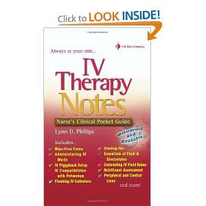   Display Bakers Doz IV Therapy Notes (9780803614697) F.A. Davis Books