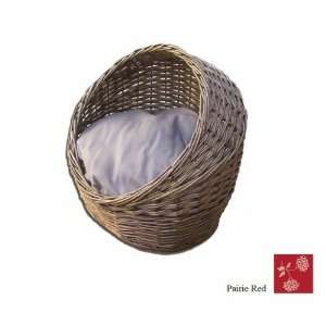  Snoozer Wicker Cat Bed, Large, Prairie Red