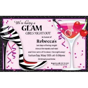  Heel and Cocktail Party Invitations