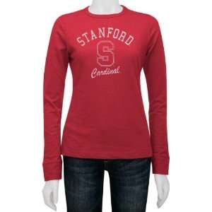  Stanford Cardinal Womens Gulf Slub Long Sleeve Tee 