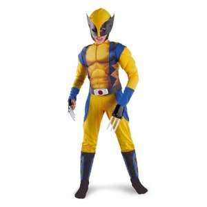 Wolverine Origins Child Classic Muscle Costume Toys 