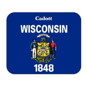  US State Flag   Cadott, Wisconsin (WI) Mouse Pad 