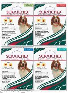 SCRATCHEX Colorful Flea Dog Collar  