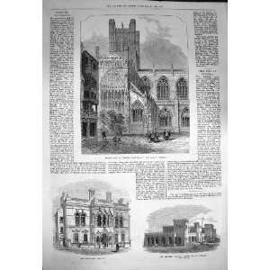  1872 Chester Cathedral Townhall Poplar Andaman Blair