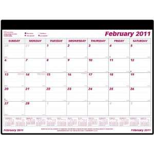  Brownline 2011 Monthly Desk Pad, Refill and Holder, 23.5 x 