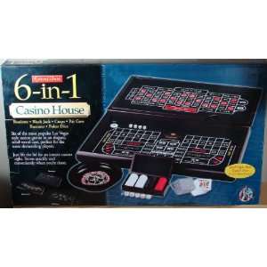  Excaliber 6 in 1 Casino House Toys & Games