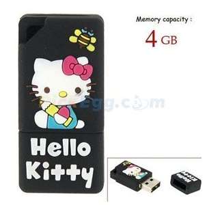  4G Mini Lovely Kitty Flash Drive (Black) Electronics