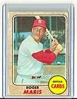 1968 Topps 330 Roger Maris St Louis Cardinals HOFer Very NICE  
