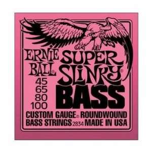  Super Slinky Bass String Set .045 .100 Pink Pack Musical 