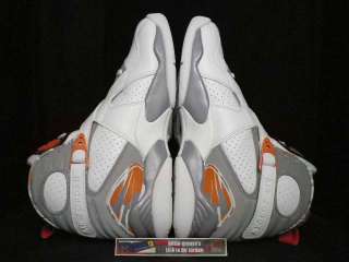 2007 Nike AIR JORDAN 8 RETRO WeHaveAJ 4 5 6 11 12 13 orange infared 