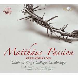  Bach Matthaus Passion Kings College Cambridge Cle Music