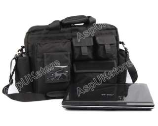 1000D Tactical Laptop Notebook Shoulder Bag Case BK A G  