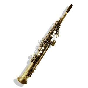   Earth Aged Straight Soprano Saxophone Musical Instruments