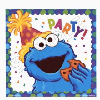 Cookie Monster Edible Cake Topper Decoration Image  