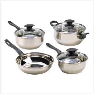piece set CULINARY Essentials COOKWARE Stainless Steel with BAKELITE 