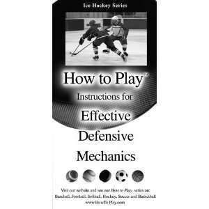 How To Play Better Ice Hockey   Effective Defensive Mechanics  